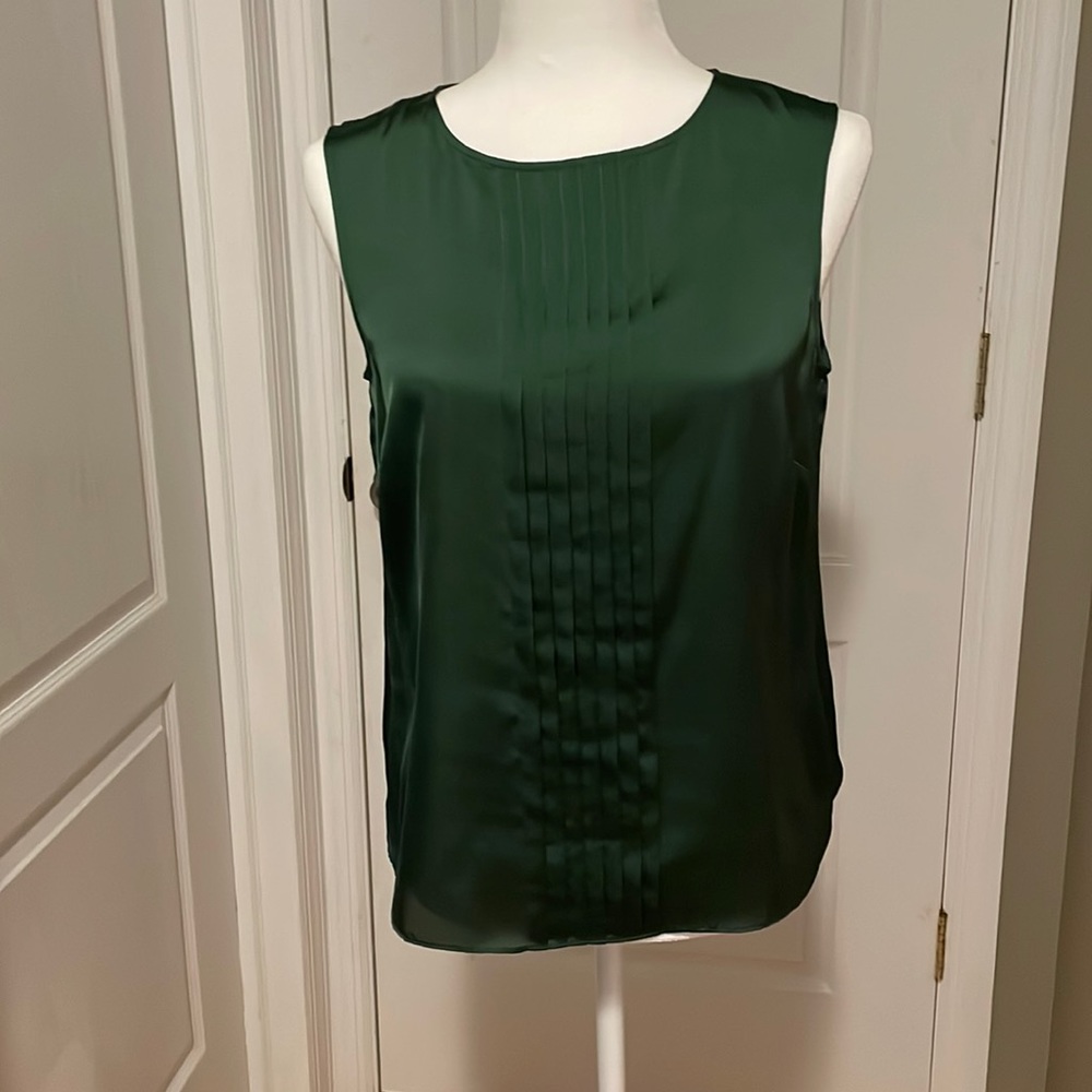 Green blouse